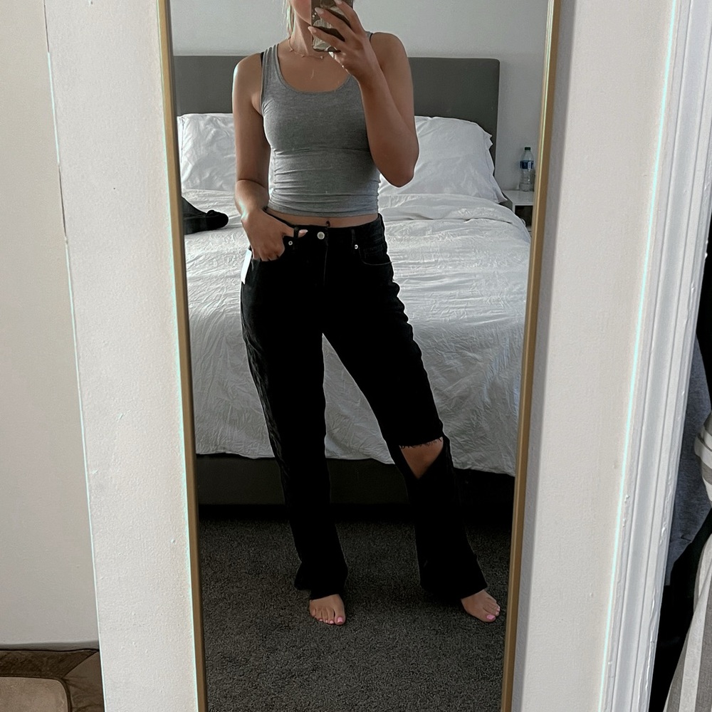 Good American Black Women Jeans